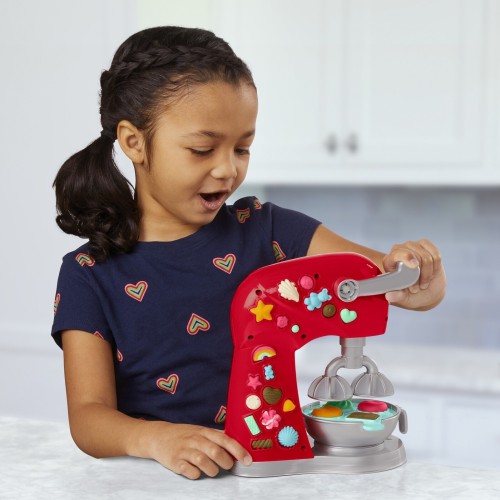 Hasbro Λαμπάδα Play-doh Kitchen Creations Magical Mixer Playset, Toy Mixer With Play Kitchen Accessories F4718 