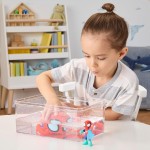 Hasbro spidey and his amazing friends  water-webs spider crab submarine toy, red G0663 / G1464 