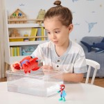 Hasbro spidey and his amazing friends  water-webs spider crab submarine toy, red G0663 / G1464 