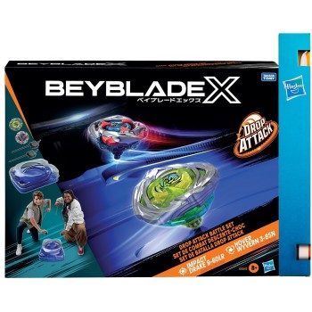 Hasbro Beyblade X Drop Attack Battle Set G0842 