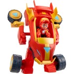 Hasbro Λαμπάδα iron man and his awesome friends  2-in-1 mech suit and vehicle, action figu G1258 / G1474 