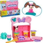 Hasbro play-doh  junior on-the-go bakery playset with minnie mouse, play food pres G3108 