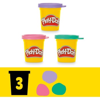 Hasbro play-doh  junior on-the-go bakery playset with minnie mouse, play food pres G3108 