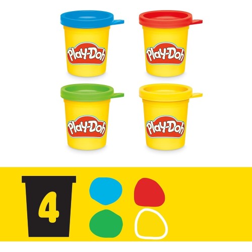 Hasbro Λαμπάδα play-doh  junior shape a story playset, storage and travel, arts and crafts G2324 