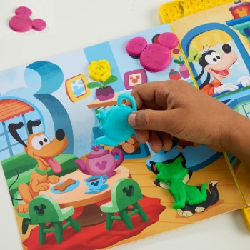 Hasbro Λαμπάδα play-doh  junior shape a story playset, storage and travel, arts and crafts G2324 