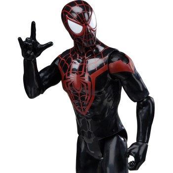 Hasbro spider-man titan series miles morales action figure, 30-cm-scale 12 inch su G2716 / G2857 
