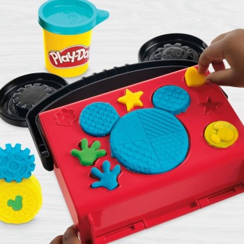Hasbro Λαμπάδα play-doh  junior on-the-go garage mickey mouse playset, arts and crafts pre G3109 