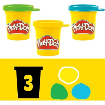 Hasbro Λαμπάδα play-doh  junior on-the-go garage mickey mouse playset, arts and crafts pre G3109 