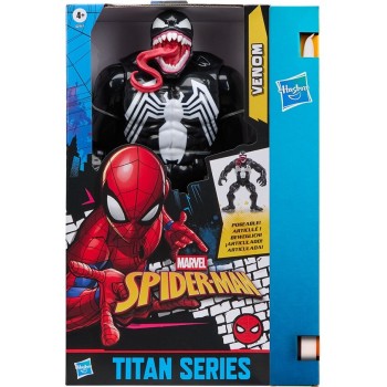 Hasbro spider-man titan series venom deluxe action figure, 30-cm-scale 12 inch sup G2717 