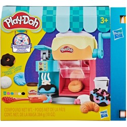 Hasbro play-doh donut drop  playset, play food toy, kids arts and crafts ages 3+ G2308 