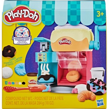 Hasbro Λαμπάδα play-doh donut drop  playset, play food toy, kids arts and crafts ages 3+ G2308 