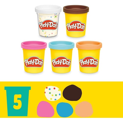 Hasbro Λαμπάδα play-doh donut drop  playset, play food toy, kids arts and crafts ages 3+ G2308 