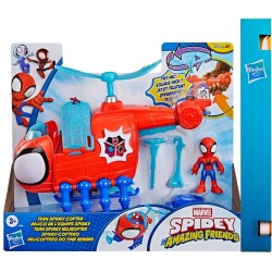 Hasbro spidey and his amazing friends team spidey copter, 7.6-cm 3 inch action fig G1969 