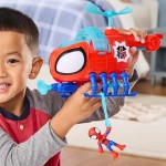 Hasbro spidey and his amazing friends team spidey copter, 7.6-cm 3 inch action fig G1969 