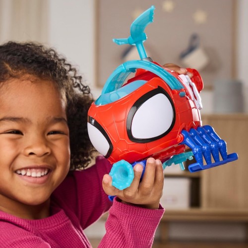 Hasbro spidey and his amazing friends team spidey copter, 7.6-cm 3 inch action fig G1969 