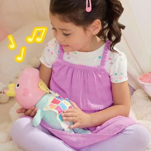 Hasbro Λαμπάδα peppa pig oinks and snuggles evie  baby doll, 28 cm G1637 