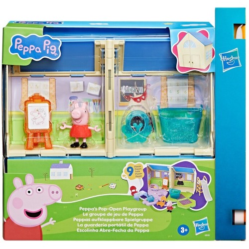 Hasbro Peppa Pig Peppas Pop-open Playgroup Playset, Rosa G0530 