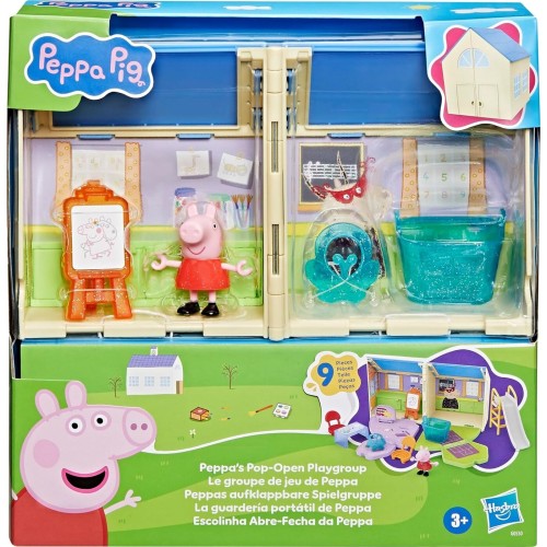 Hasbro Peppa Pig Peppas Pop-open Playgroup Playset, Rosa G0530 