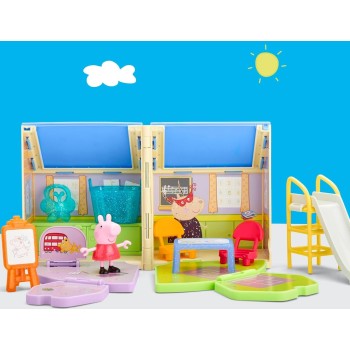Hasbro Peppa Pig Peppas Pop-open Playgroup Playset, Rosa G0530 