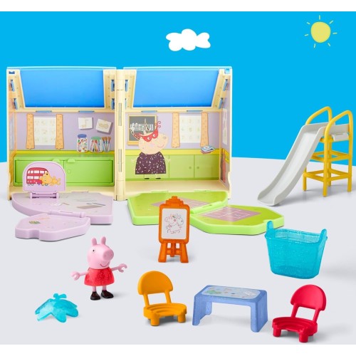 Hasbro Peppa Pig Peppas Pop-open Playgroup Playset, Rosa G0530 