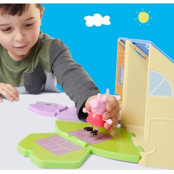 Hasbro Λαμπάδα Peppa Pig Peppas Pop-open Playgroup Playset, Rosa G0530 