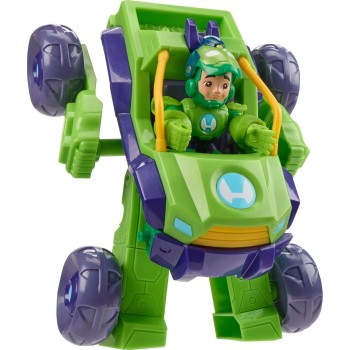 Hasbro Λαμπάδα iron man and his awesome friends  iron hulk 2-in-1 mech suit and vehicle, a G1258 / G1475 