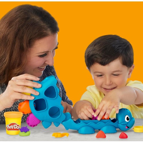 Hasbro Λαμπάδα play-doh starter set shapes and colours dinosaur playset, preschool arts an G0491 
