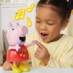 Hasbro Λαμπάδα peppa pig talk and  peppa doll - english version, pink, 20 cm G0518 