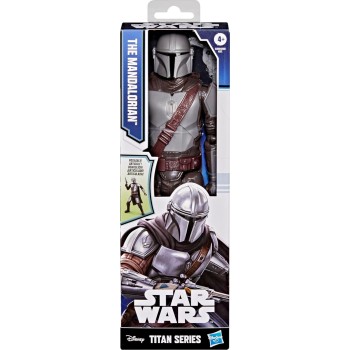 Hasbro Λαμπάδα wars titan series the mandalorian, 30-cm action figure and accessory, toys  G2601 / G2688 