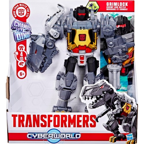 Hasbro Transformers Cyberworld Grimlock Chomp and Battle Action Figure G0748 