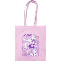Pyramid International pyramid  k-pop demon hunters huntrix light pink tote bag – reusable eco-fri GP2510440 5063457072155