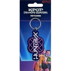 Pyramid International pyramid  k-pop demon hunters huntrix logo pvc keychain RK2510649 5063457074241