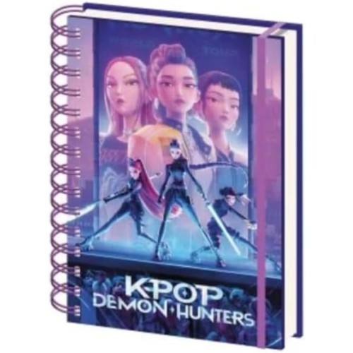 Pyramid International kpop demon hunters SPIRAL NOTEBOOK A5 K-POP DEMON HUNTERS SR2510683 5063457074586