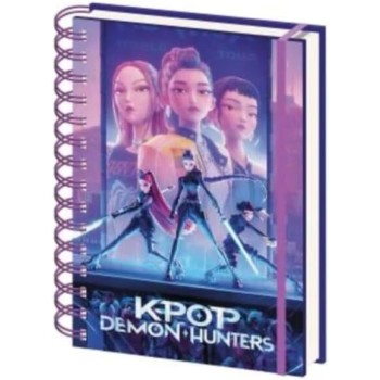 Pyramid International kpop demon hunters SPIRAL NOTEBOOK A5 K-POP DEMON HUNTERS SR2510683 5063457074586