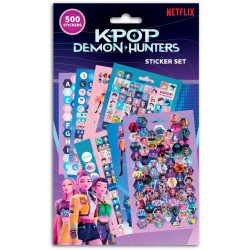 Pyramid International Kpop Demon Hunters Sticket Book 500 PIECES K-POP DEMON HUNTERS PS2510684 5063457074593