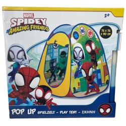 John Spiderman Λαμπάδα Σκηνή Pop Up Spidey And Friends 72144 