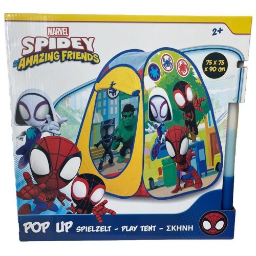 John Spiderman Λαμπάδα Σκηνή Pop Up Spidey And Friends 72144 