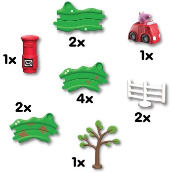 Giochi Preziosi Peppa Pig Peppa Whizz Around Play set Peppa's Car 08343 5029736083434