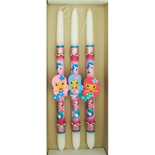Λαμπάδες Decor Candle Slap Mermaid 26365 5202200080669