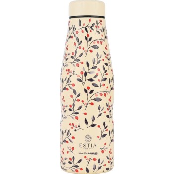 Estia Θερμος Travel Flask Save the Aegean 500ml Bloom Beige 01-31558 5207158031558