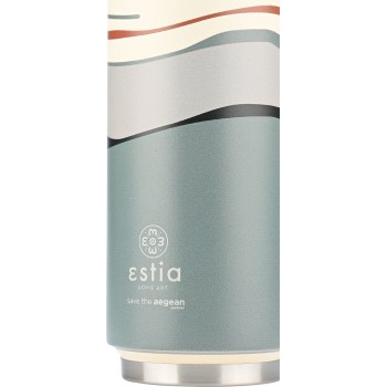 Estia Thermos Travel Cup Save the Aegean 500ml Ecozen Horizon 01-22785 5207158022785