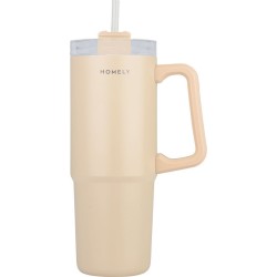 Estia Thermos Straw Tumbler 900ml Sandstone 01-34504 5207158034504