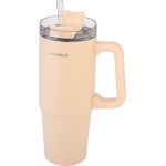 Estia Thermos Straw Tumbler 900ml Sandstone 01-34504 5207158034504