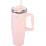 Estia Thermos Straw Tumbler 900ml Rose Quartz 01-34535 5207158034535