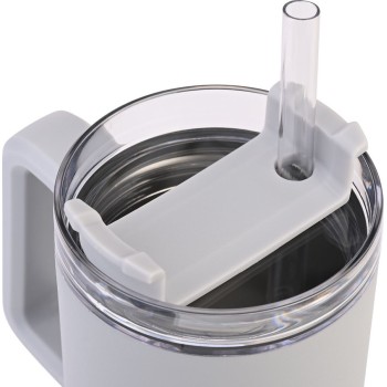Estia Thermos Straw Tumbler 900ml Pebble Gray 01-34542 5207158034542