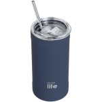 eco life Ecolife ανοξείδωτο ποτήρι θερμός sapphire blue coffee thermos 500ml 33-BO-4126 5208009003571