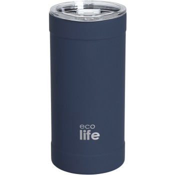 eco life Ecolife ανοξείδωτο ποτήρι θερμός sapphire blue coffee thermos 500ml 33-BO-4126 5208009003571