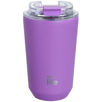 eco life Pure Purple Coffee Thermos 360ml 33-BO-4125 5208009003502