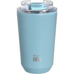 eco life Ecolife θερμός ποτήρι ανοξείδωτο pure blue 360ml 33-BO-4122 5208009002918
