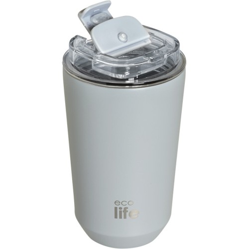 eco life Ecolife θερμός ποτήρι ανοξείδωτο pure grey 360ml 33-BO-4119 5208009002888